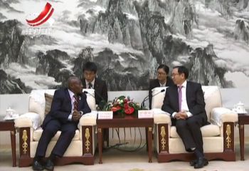 尹建業(yè)副省長會(huì)見赤道幾內(nèi)農(nóng)林畜牧部部長梅萊一行