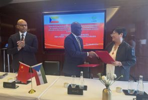 赤道幾內(nèi)亞政府與江西贛糧實業(yè)有限公司簽署 水稻和飼料項目合作諒解備忘錄